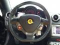 2009 Ferrari California Black Interior Steering Wheel Photo