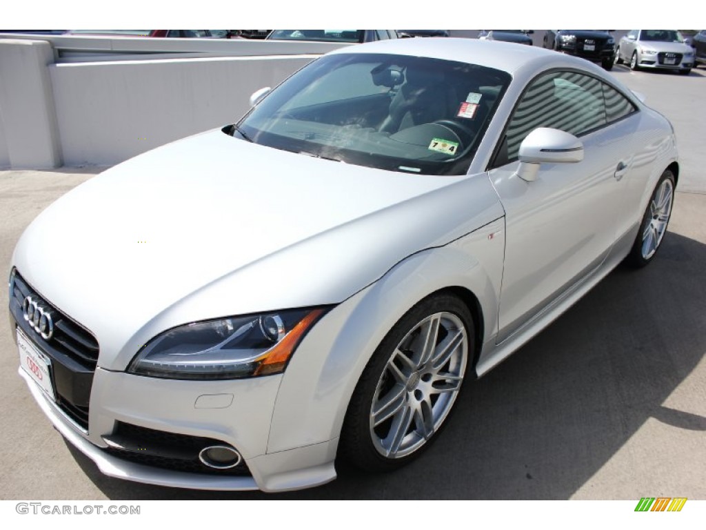 2011 TT 2.0T quattro Roadster - Ice Silver Metallic / Black photo #3