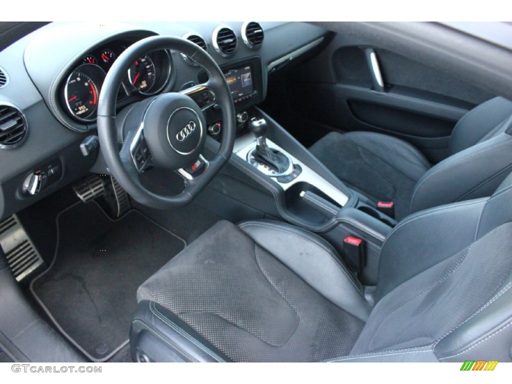 Black Interior 2011 Audi TT 2.0T quattro Roadster Photo #93034950
