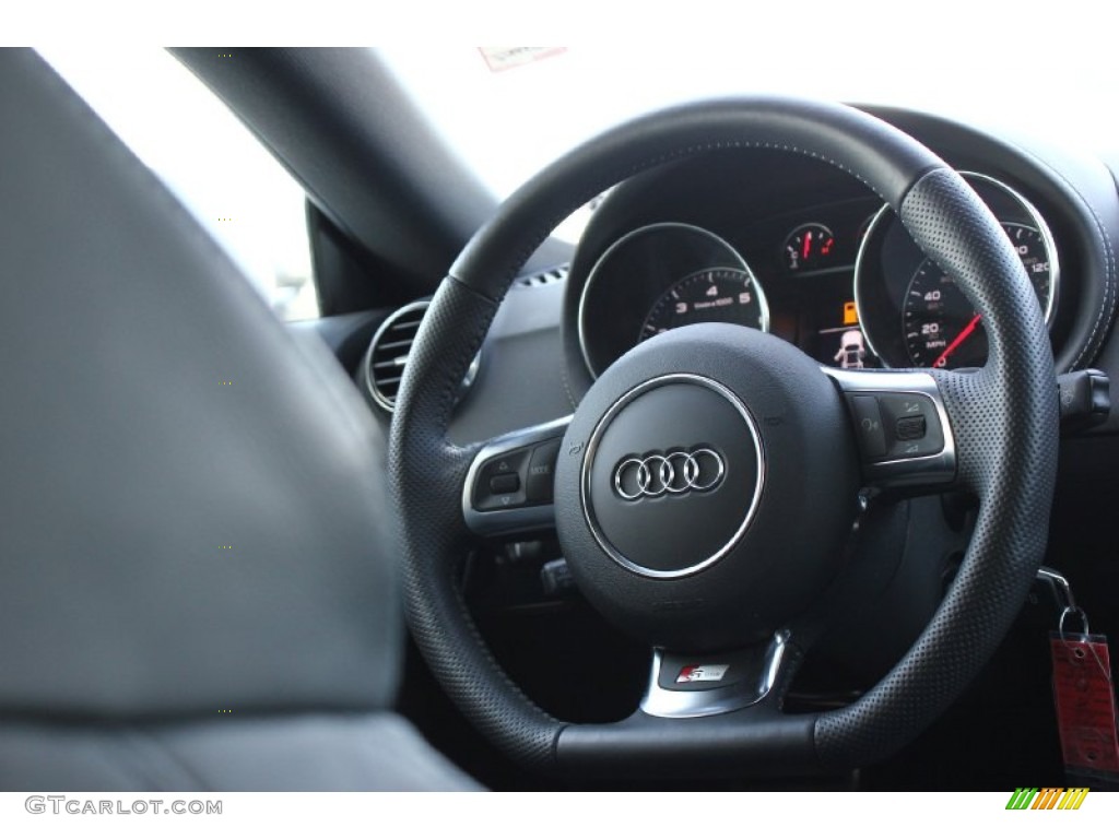 2011 TT 2.0T quattro Roadster - Ice Silver Metallic / Black photo #36