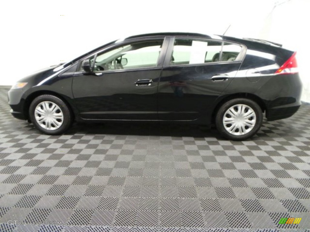 Crystal Black Pearl 2011 Honda Insight Hybrid LX Exterior Photo #93035289