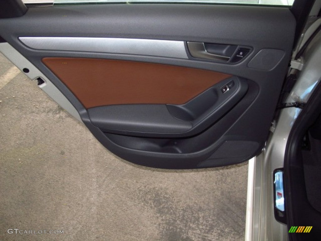 2014 A4 2.0T Sedan - Cuvee Silver Metallic / Chestnut Brown/Black photo #12