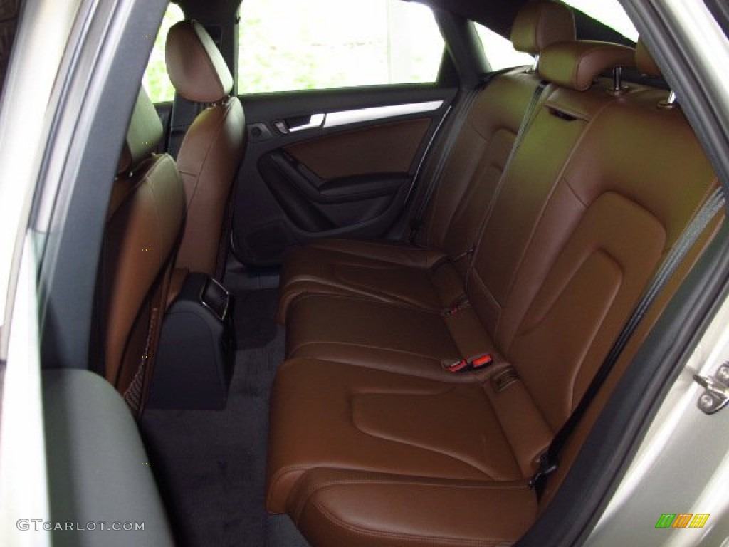 2014 A4 2.0T Sedan - Cuvee Silver Metallic / Chestnut Brown/Black photo #13