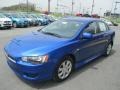 Octane Blue Pearl 2012 Mitsubishi Lancer ES Exterior