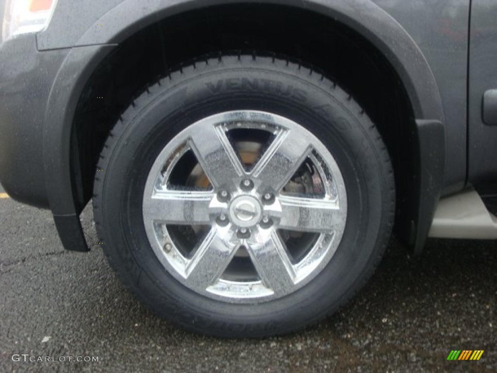 2012 Armada Platinum 4WD - Smoke Gray / Charcoal photo #9