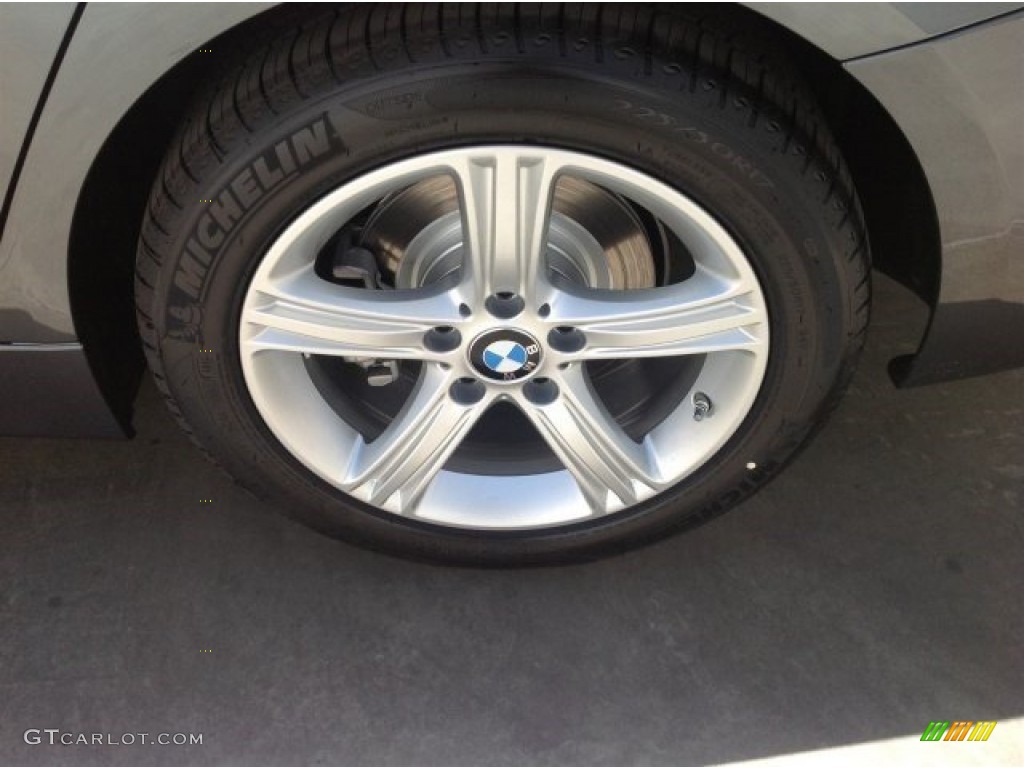 2014 3 Series 328i Sedan - Mineral Grey Metallic / Black photo #4
