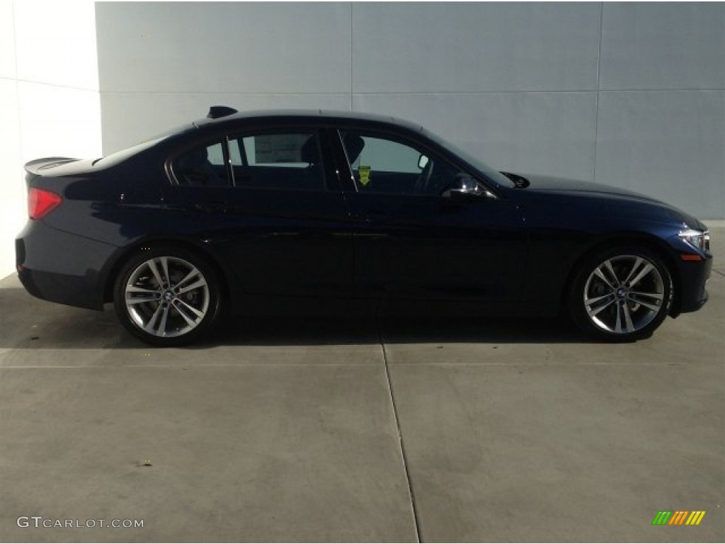 2014 3 Series 328i Sedan - Imperial Blue Metallic / Black photo #2