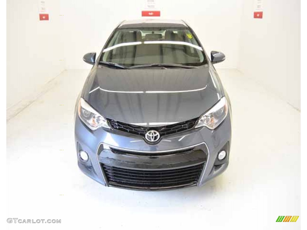 2014 Corolla S - Slate Metallic / Black photo #2