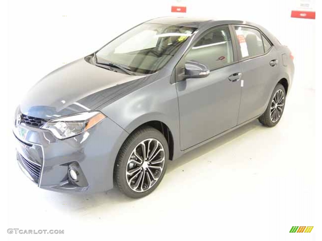 2014 Corolla S - Slate Metallic / Black photo #3