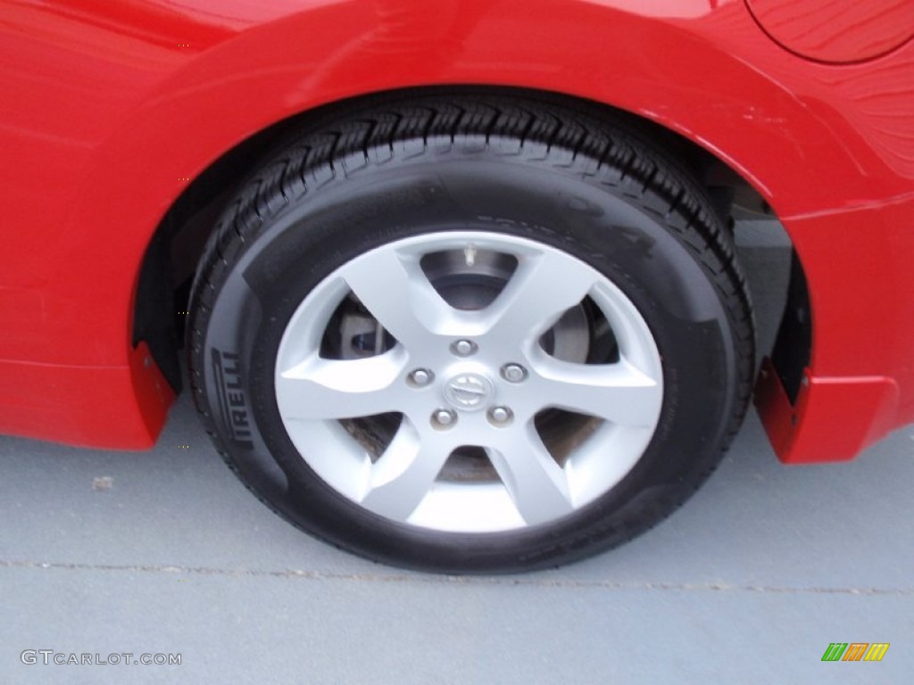 2009 Altima 2.5 S Coupe - Code Red Metallic / Charcoal photo #13