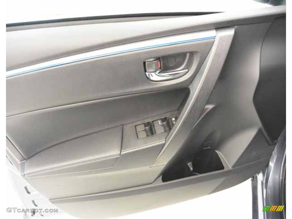 2014 Corolla S - Slate Metallic / Black photo #14