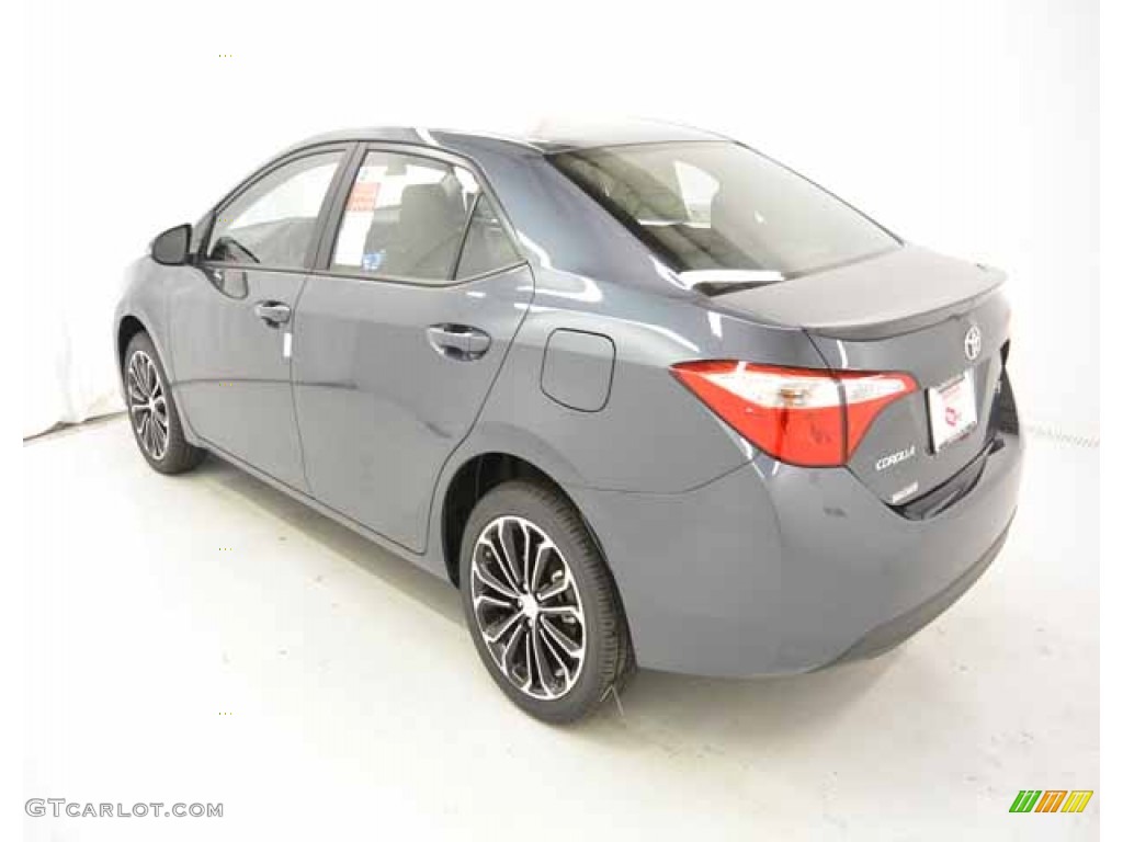 2014 Corolla S - Slate Metallic / Black photo #38