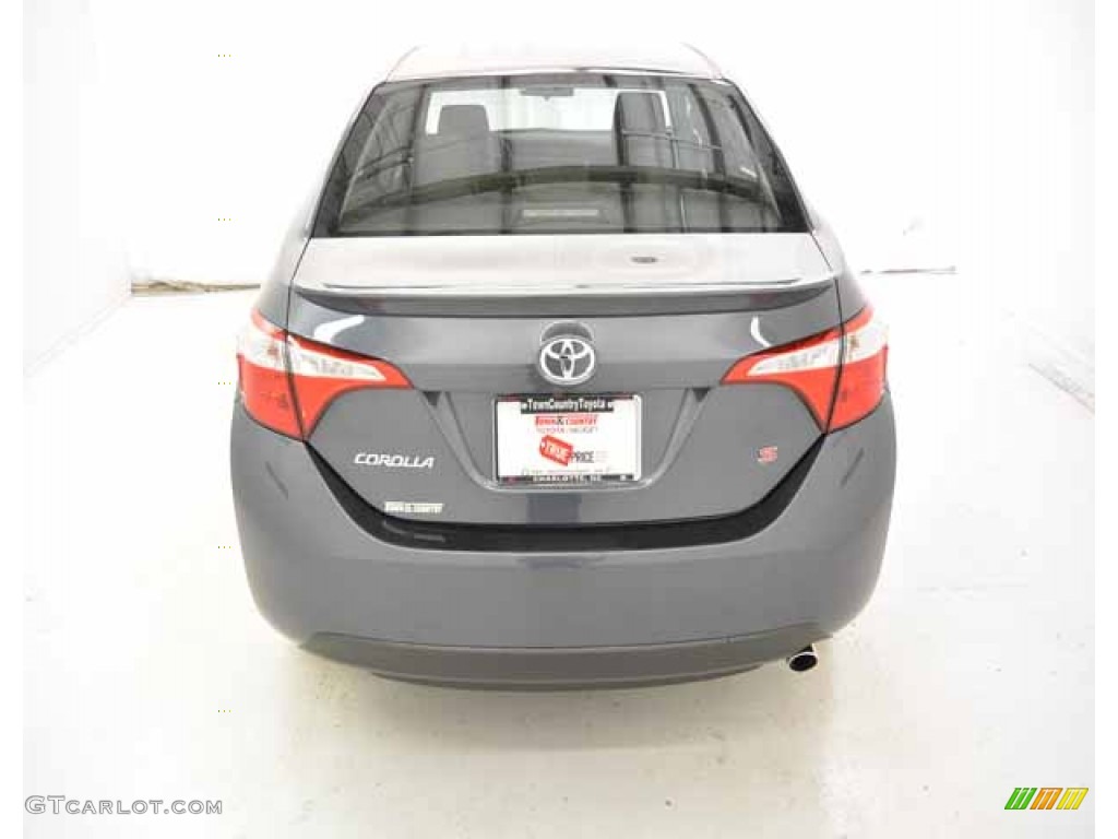 2014 Corolla S - Slate Metallic / Black photo #39