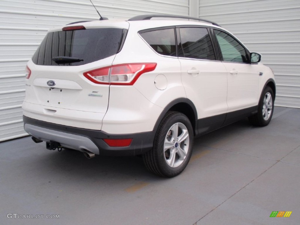 2014 Escape SE 2.0L EcoBoost - White Platinum / Medium Light Stone photo #4