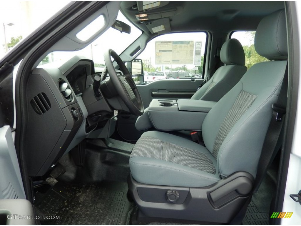 2015 Ford F350 Super Duty XL Crew Cab 4x4 Front Seat Photo #93041938