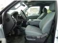 Steel 2015 Ford F350 Super Duty XL Crew Cab 4x4 Interior Color