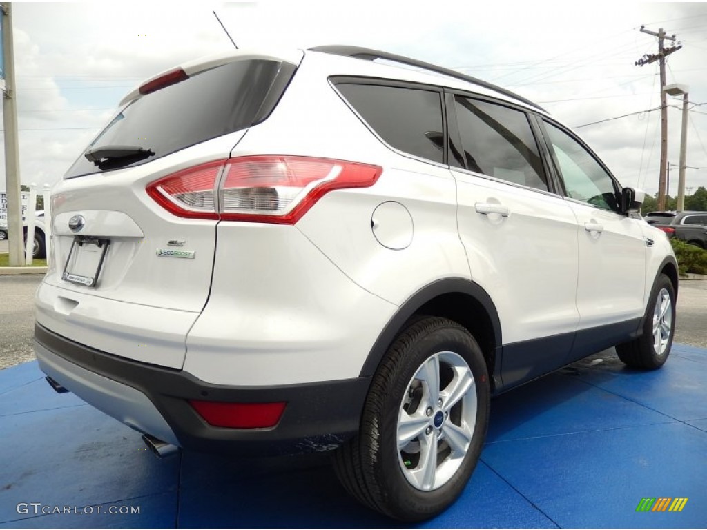 2014 Escape SE 2.0L EcoBoost - White Platinum / Medium Light Stone photo #3