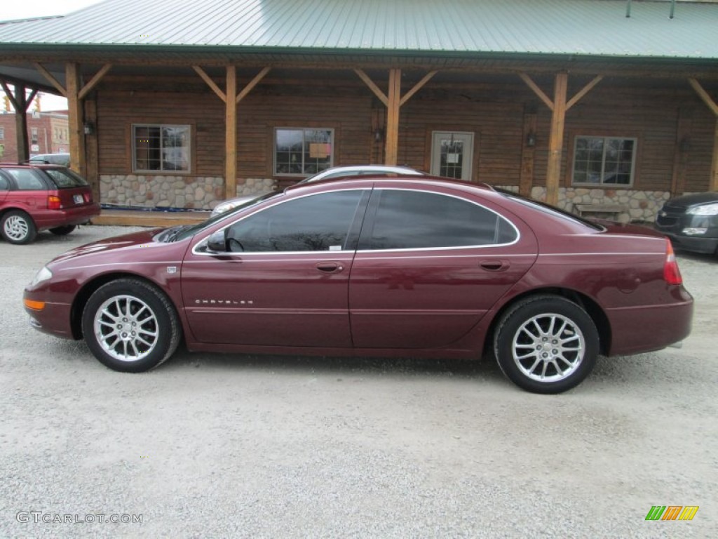 2001 300 M Sedan - Dark Garnet Red Pearl / Light Taupe photo #1