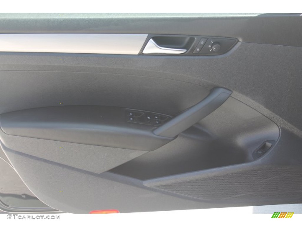 2014 Passat 1.8T S - Black / Titan Black photo #8