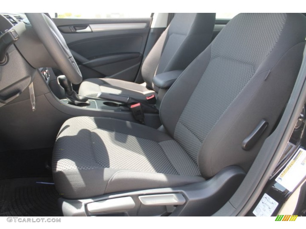 2014 Passat 1.8T S - Black / Titan Black photo #10