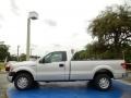 2014 Ingot Silver Ford F150 XL Regular Cab  photo #2