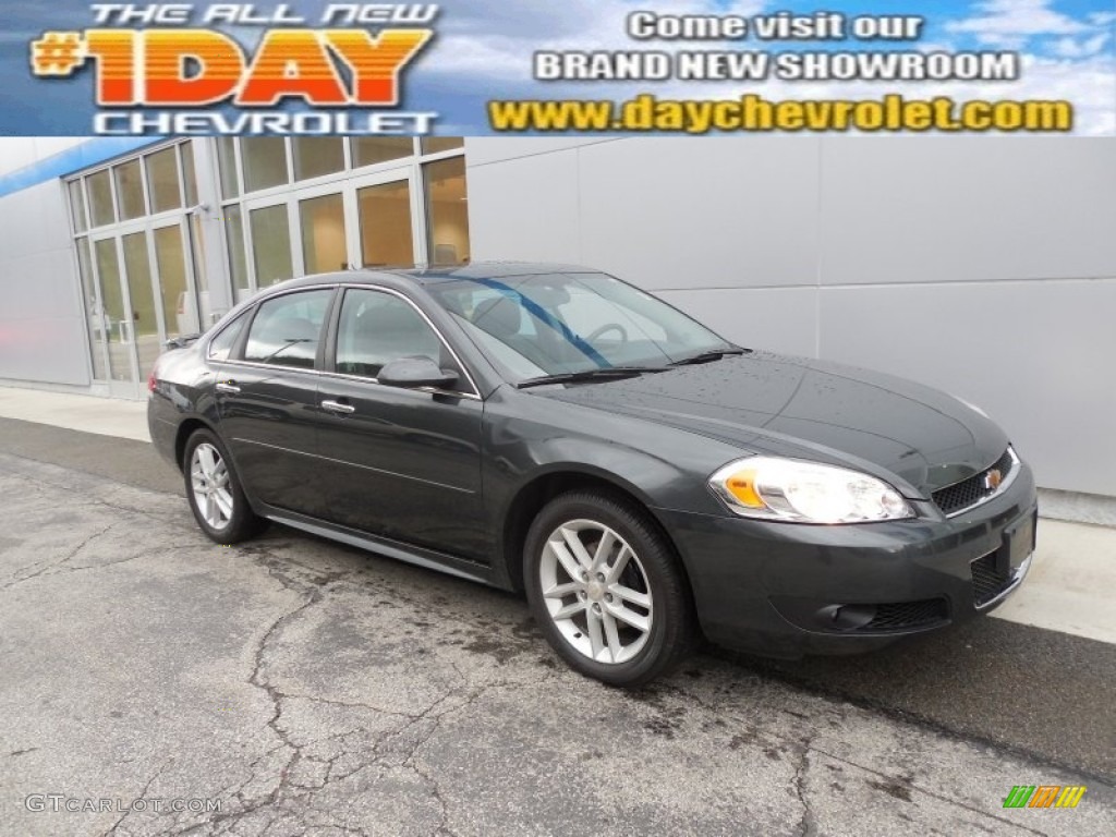 2013 Impala LTZ - Ashen Gray Metallic / Ebony photo #1