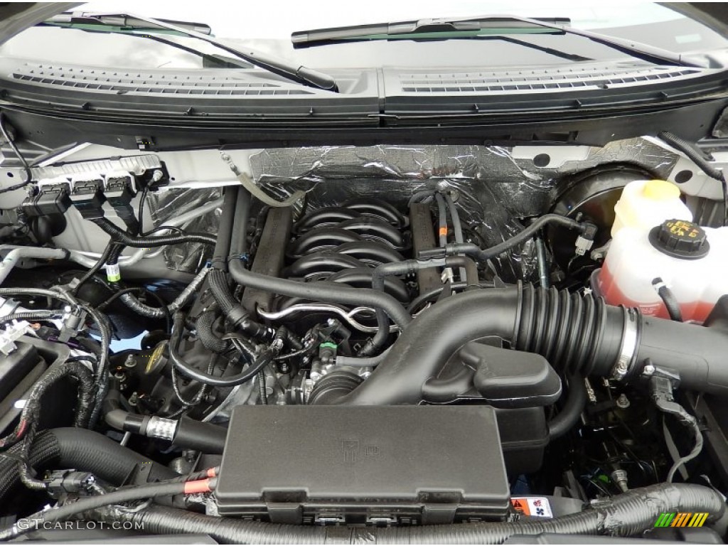 2014 Ford F150 XL Regular Cab 5.0 Liter Flex-Fuel DOHC 32-Valve Ti-VCT V8 Engine Photo #93043591