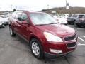 2009 Red Jewel Tintcoat Chevrolet Traverse LT  photo #3