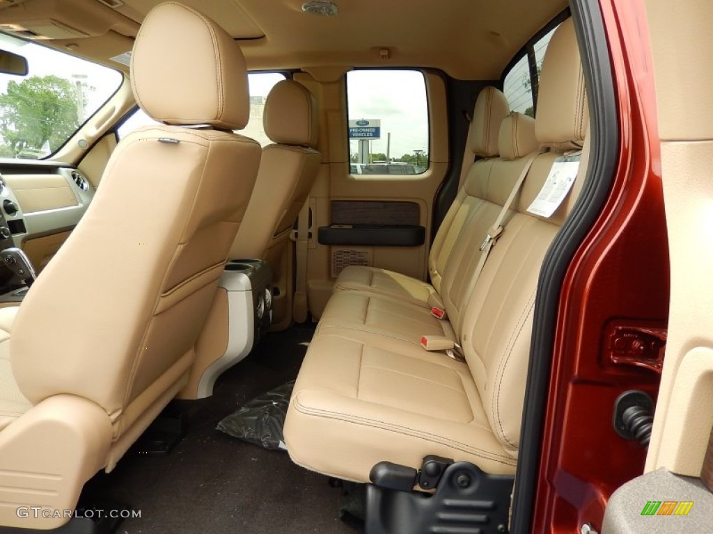 2014 Ford F150 Lariat SuperCab Rear Seat Photos