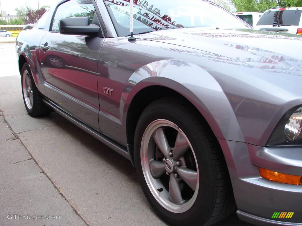 2006 Mustang GT Deluxe Coupe - Tungsten Grey Metallic / Dark Charcoal photo #9