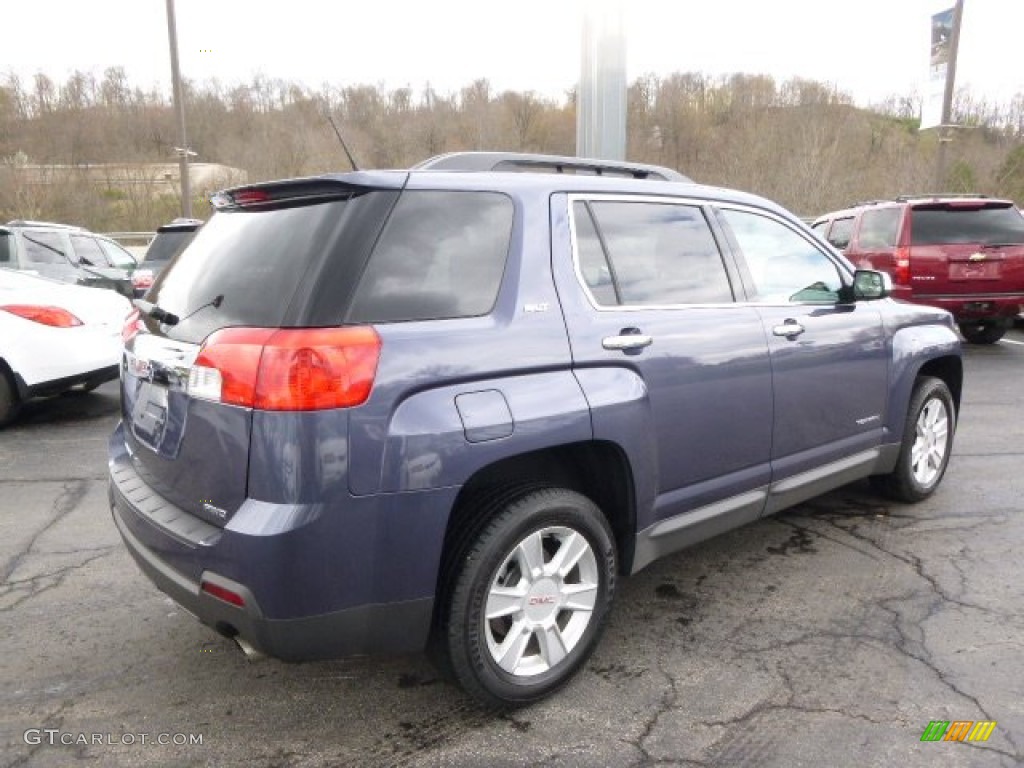 Atlantis Blue Metallic 2013 GMC Terrain SLT AWD Exterior Photo #93044317