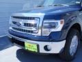 2014 Blue Jeans Ford F150 XLT SuperCrew  photo #11