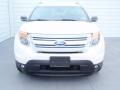 2014 White Platinum Ford Explorer XLT  photo #8