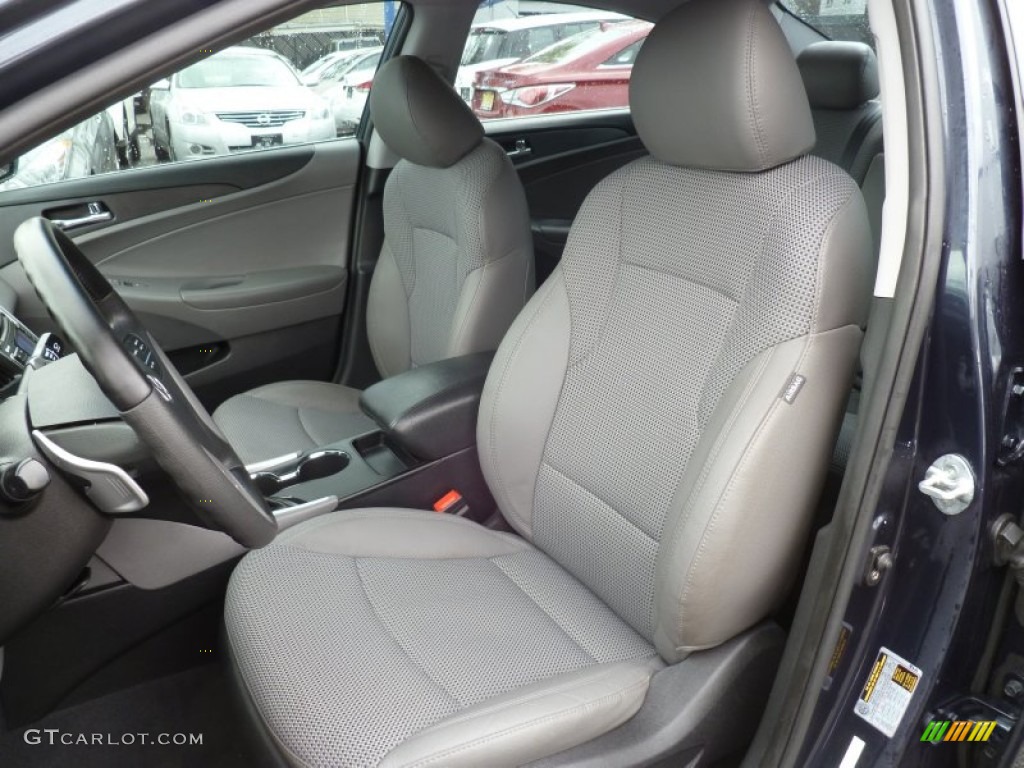 2011 Sonata SE - Pacific Blue Pearl / Gray photo #4