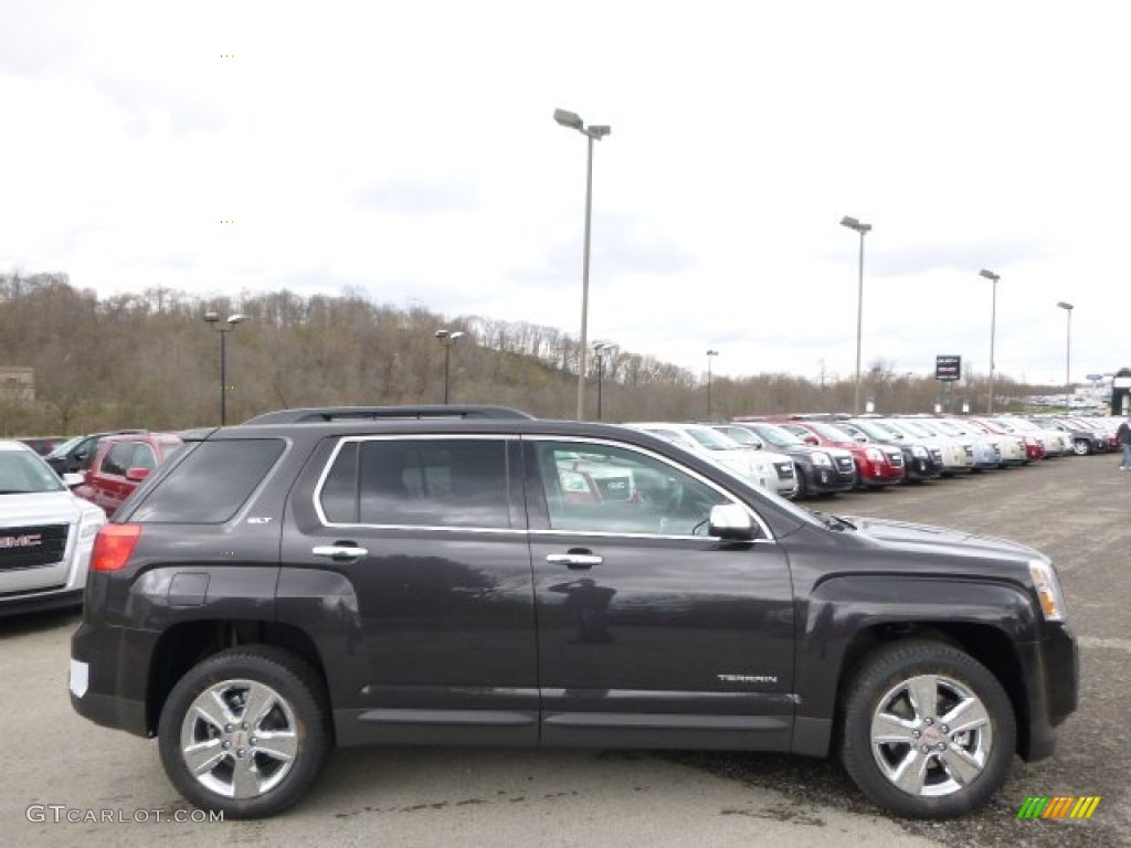 Iridium Metallic 2014 GMC Terrain SLT AWD Exterior Photo #93049297
