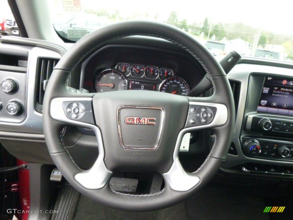 2014 Sierra 1500 SLE Crew Cab 4x4 - Sonoma Red Metallic / Jet Black photo #18