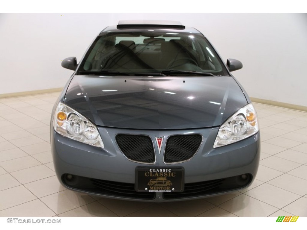 2006 G6 V6 Sedan - Stealth Gray Metallic / Ebony photo #2