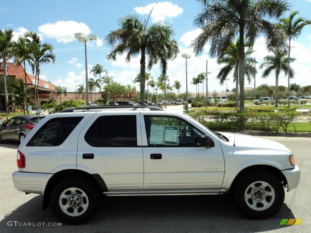 2001 Rodeo LS - Bright Silver Metallic / Gray photo #5