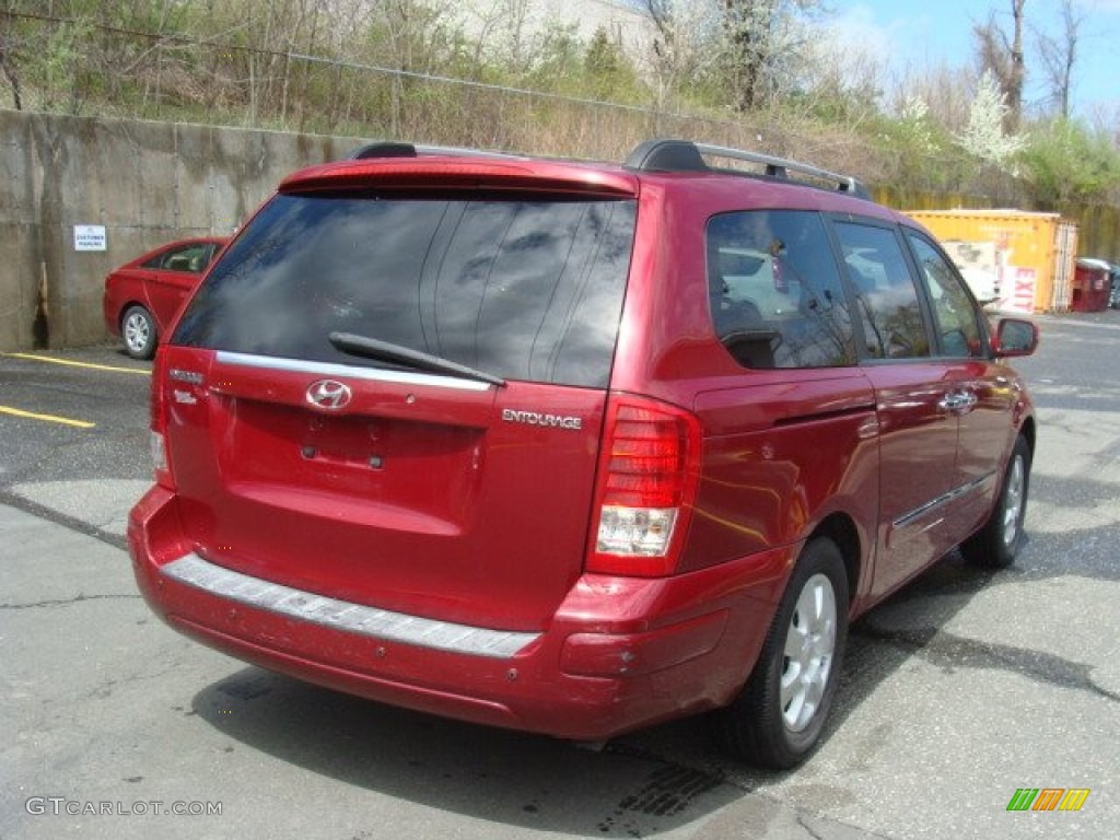 2007 Entourage GLS - Cranberry Red / Gray photo #2