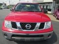 2007 Red Alert Nissan Frontier SE Crew Cab 4x4  photo #2