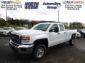 2015 Summit White GMC Sierra 2500HD Double Cab 4x4  photo #1