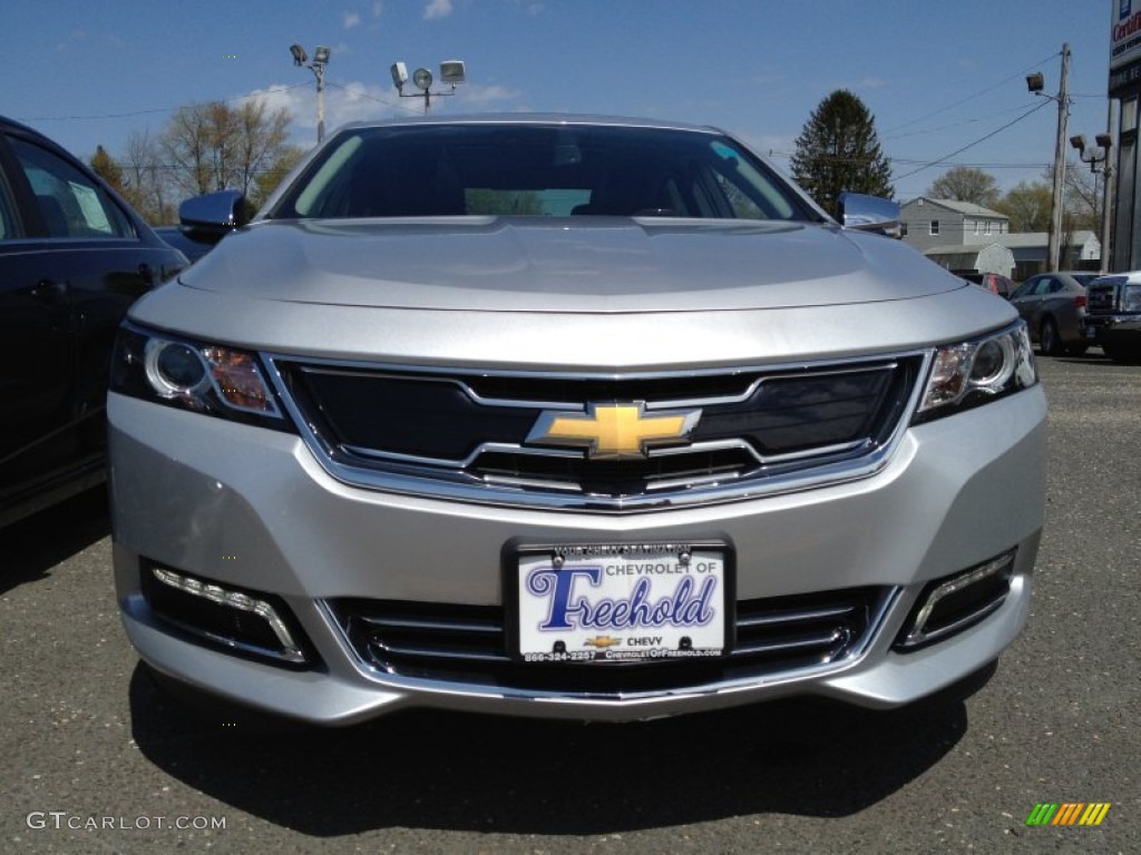 2014 Impala LTZ - Silver Ice Metallic / Jet Black/Mojave photo #2