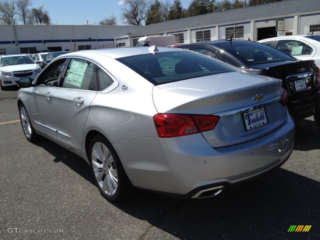 2014 Impala LTZ - Silver Ice Metallic / Jet Black/Mojave photo #4