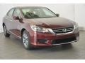 2014 Basque Red Pearl II Honda Accord LX Sedan  photo #1