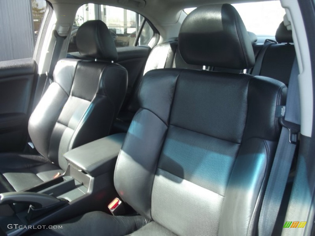 2009 TSX Sedan - Crystal Black Pearl / Ebony photo #10