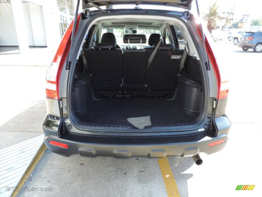 2009 CR-V EX-L - Crystal Black Pearl / Black photo #4