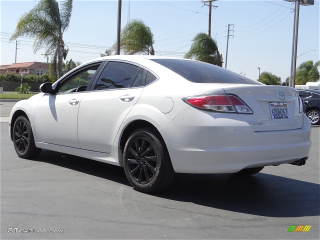 2012 MAZDA6 i Touring Sedan - White Platinum Pearl / Black photo #4