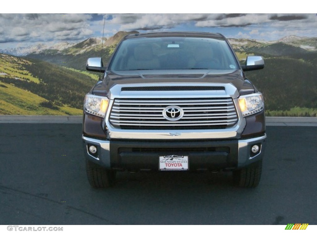 2014 Tundra Limited Crewmax 4x4 - Sunset Bronze Mica / Graphite photo #2