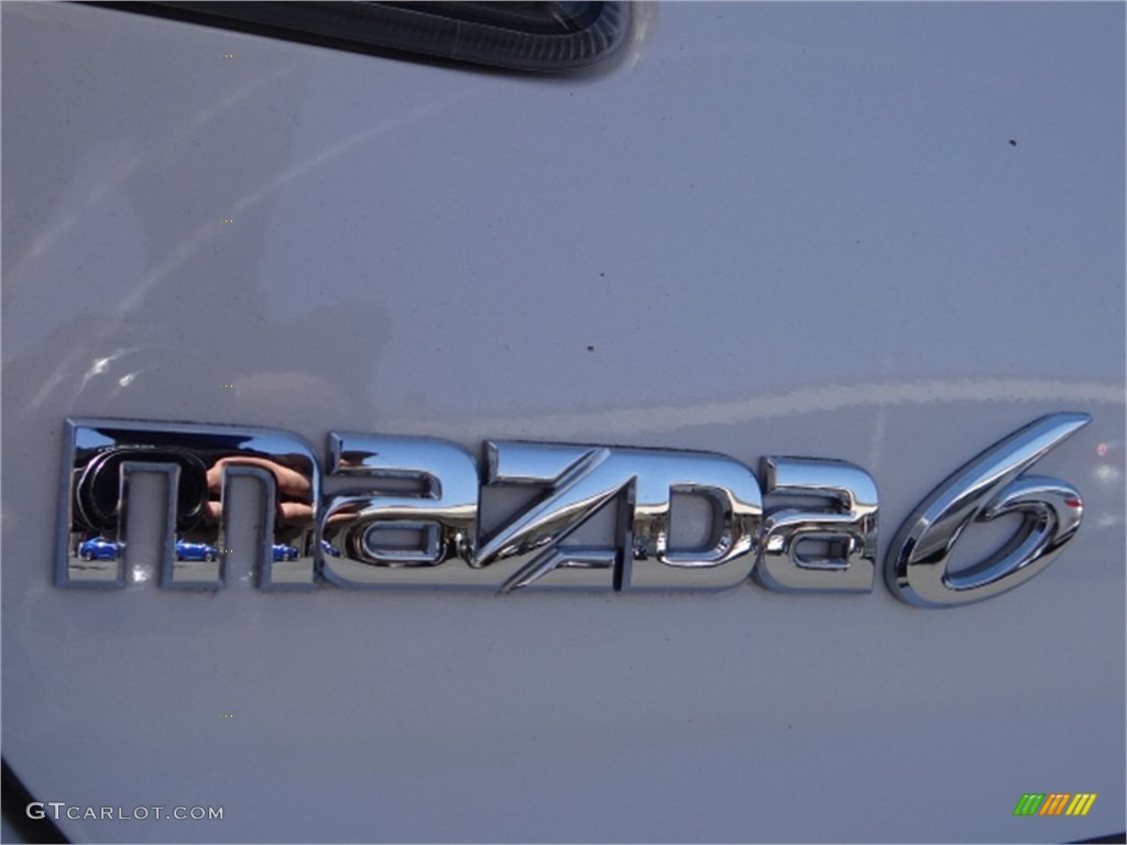 2012 MAZDA6 i Touring Sedan - White Platinum Pearl / Black photo #10