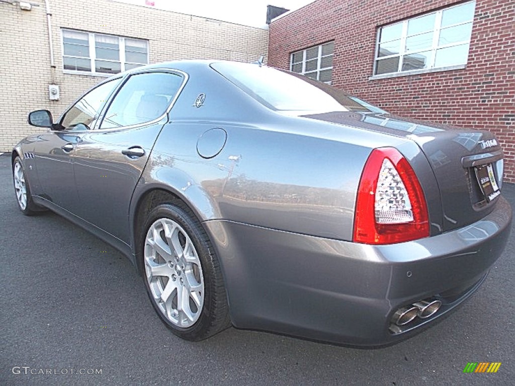 2010 Quattroporte  - Grigio Granito (Dark Grey Metallic) / Cuoio photo #3